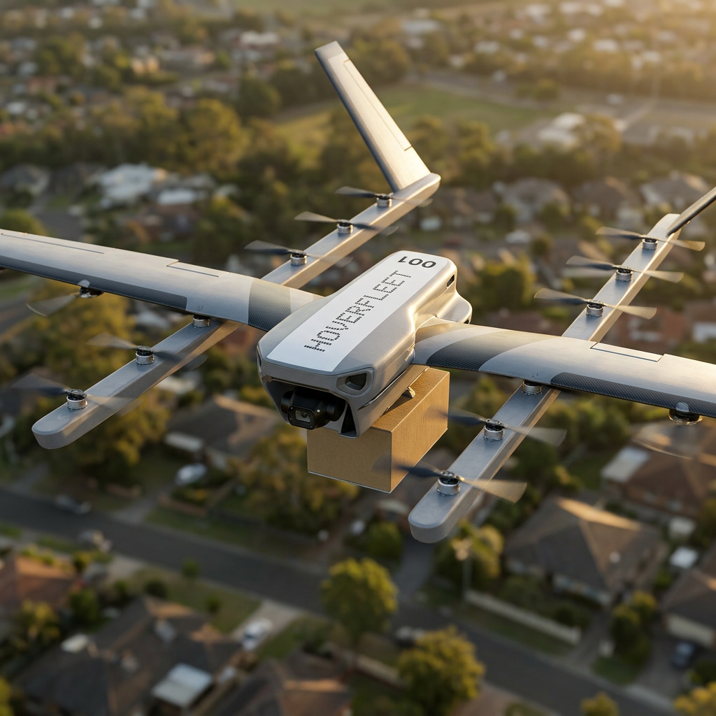 Aerial city view